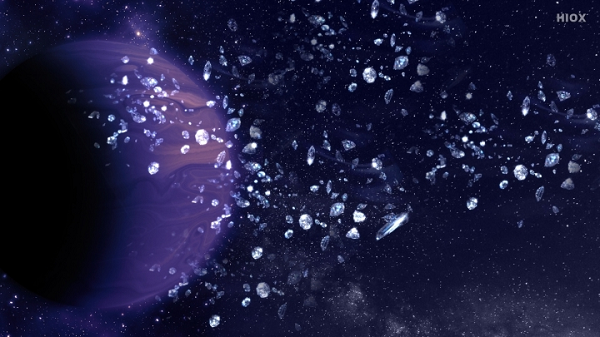 Mưa kim cương là một hiện tượng được phỏng đoán ở nhiều ngoại hành tinh trước đó, dựa trên các bằng chứng hiếm hoi và chưa đầy đủ khi quan sát khí quyển.