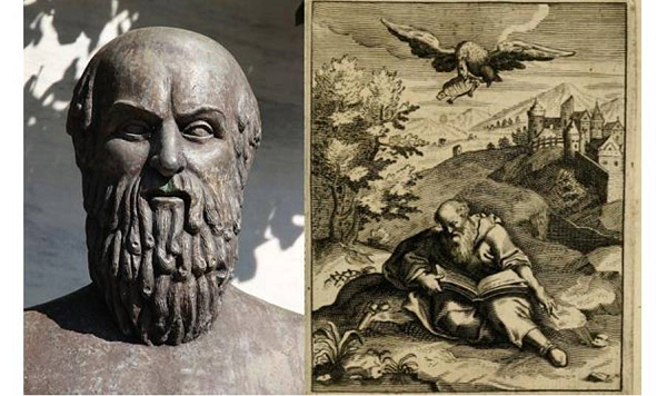 Cha đẻ của loại hình bi kịch hiện đại - Aeschylus đã chết vì bị một con đại bàng đói bụng vì nhầm tưởng chiếc đầu hói của ông là một tảng đá nên đã thả một con rùa xuống nhằm đập vỡ con vật này để ăn thịt. Đây có lẽ là một trong những cái chết kỳ lạ nhất trong lịch sử loài người.