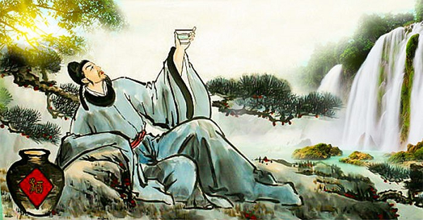 Nhà thơ nổi tiếng của Trung Quốc - Lý Bạch đã chết chỉ vì cố gắng nhoài người xuống nước để được ôm mặt trăng phản chiếu dưới dòng nước trong khiến ông chết đuối.