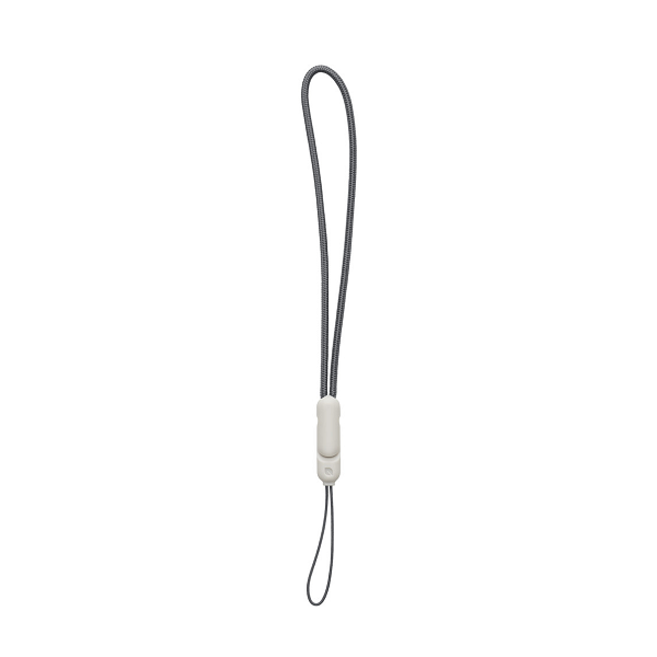 Dây đeo có tên Incase Lanyard, được thiết kế khá đơn giản, dài 23,5 cm, dùng chất liệu dây bện màu ghi và kẹp bằng nhựa trắng. Phụ kiện chỉ hỗ trợ AirPods Pro 2.