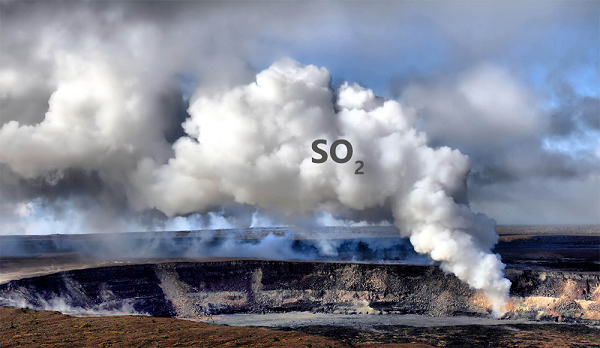 Khi bức xạ mặt trời chiếu xuống mặt đất giảm đi, bề mặt Trái Đất có thể nguội đi, làm chậm hiện tượng nóng lên toàn cầu. Quá trình này được gọi là "stratospheric aerosol injection" (tạm dịch: Kỹ thuật phun khí sol vào tầng bình lưu).