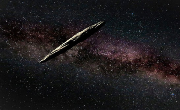 Oumuamua không phải là bất kỳ thứ gì mà con người từng quan sát trước đó. Có chiều dài khoảng 275 m, thiên thể lọt vào kính viễn vọng trên đỉnh Haleakala ở đảo Maui thuộc Hawaii vào tháng 10/2017.