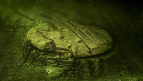 Trong lúc sử dụng thiết bị phát sóng siêu âm để tìm kiếm rượu champagne quý trong xác tàu, “Ocean X” thấy một vật thể lớn hình tròn hiện lên màn hình của thiết bị. Vật thể lạ dài 60m và dày 4m được phát hiện nằm ở độ sâu 80 – 90m trong vùng biển quốc tế giữa Thụy Điển và Phần Lan.