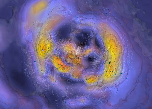 Vì vậy đừng nghĩ rằng Hệ Mặt trời chỉ quay quanh Dải Ngân hà ở một vị trí cố định, thực tế là do ảnh hưởng của lực hút khổng lồ nên Dải Ngân hà đang tiến tới, hay chạy loạn xạ là do tốc độ của Dải Ngân hà có thể đạt khoảng 600km/giây.