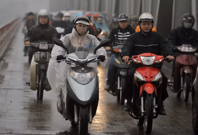 Mien Bac mua lon, ret dam tu dem mai