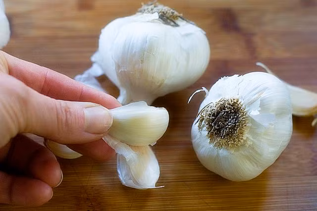 Với phụ nữ mang thai, ăn quá nhiều tỏi có thể làm tăng các phản ứng làm loãng máu, nguy hiểm đến tính mạng. Ảnh: Livestrong.