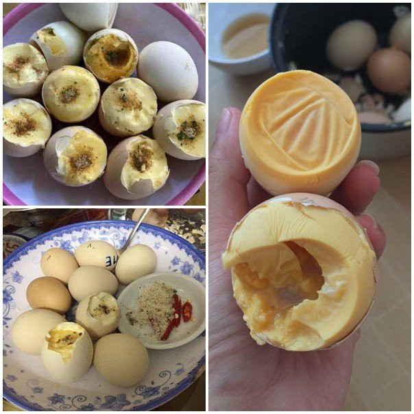 Trứng gà ấp dở