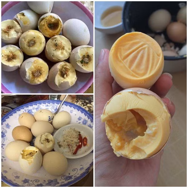 Trứng gà ấp dở