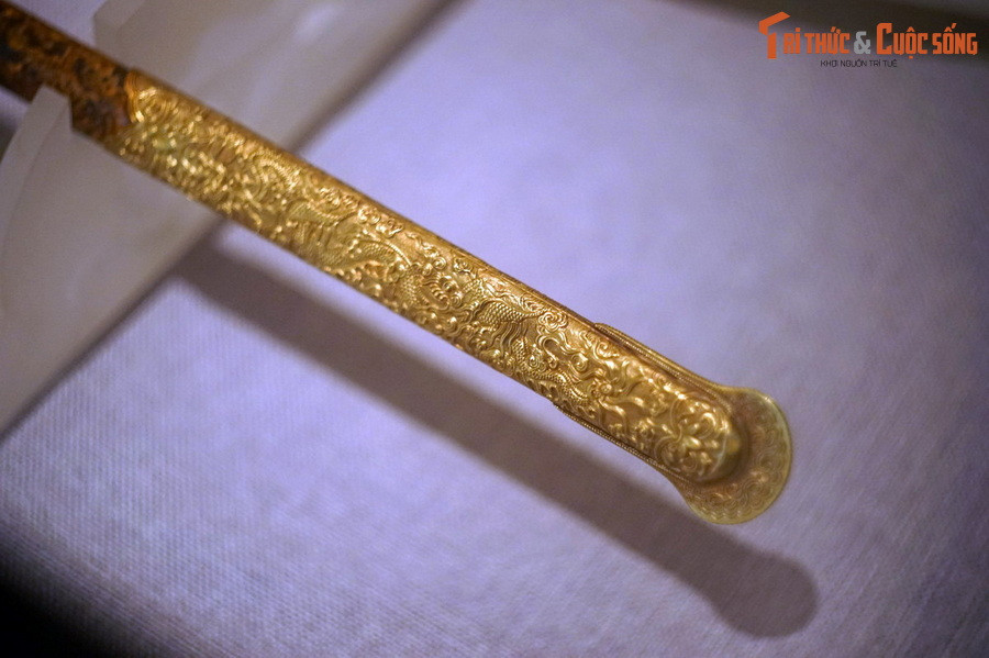 Từ băm 1946 đến 2007, thanh kiếm được cất giữ ở nhiều cơ quan khác nhau như Bộ tài chính, Bảo tàng Lịch sử Việt Nam và Ngân hàng Nhà nước.