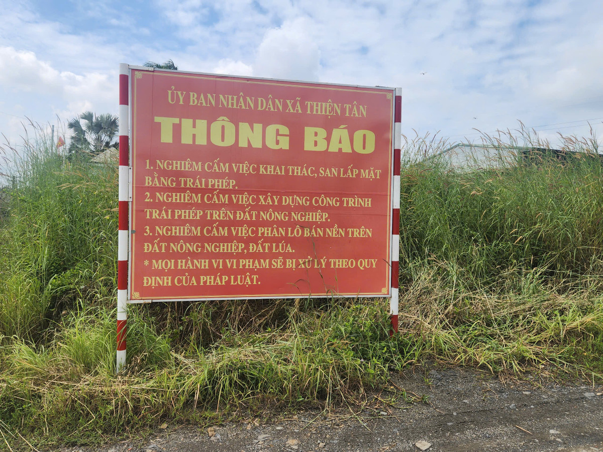 Dong Nai: Nhieu cong trinh xay dung trai phep tai huyen Vinh Cuu-Hinh-4