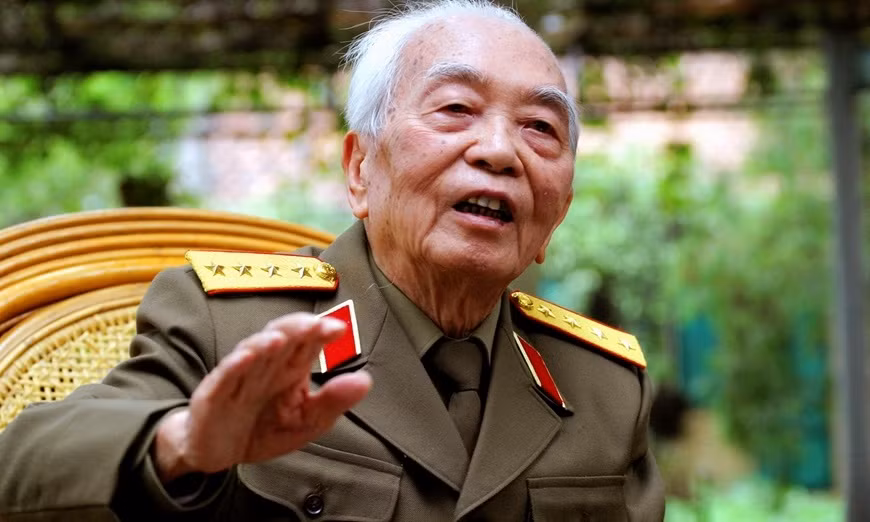 Nhung lan duoc tiep can Dai tuong Vo Nguyen Giap