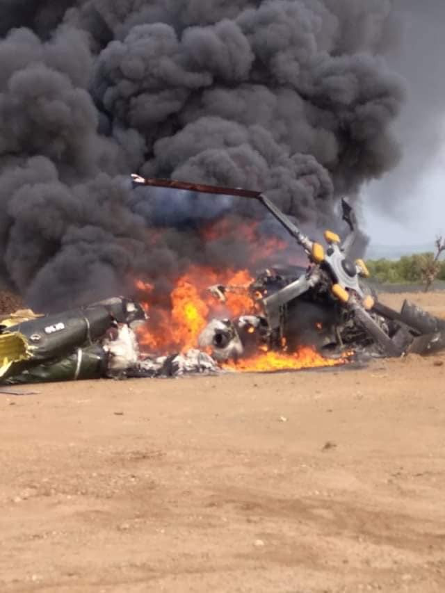 Những bức ảnh ghi lại tại hiện trường thảm khốc của vụ tai nạn cho thấy dường như chiếc Mi-17 đã phát nổ ngay trên không trung trước khi rơi xuống đất. Người phát ngôn quân đội Indonesia Nefra Firdaus khẳng định trước khi tai nạn xảy ra, chiếc trực thăng đã được kiểm tra và xác nhận trong tình trạng tốt.