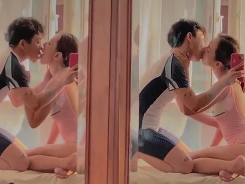 Gần đây, Miko Lan Trinh và người yêu chuyển giới tên Ken gây tranh cãi khi đăng lên TikTok cá nhân đoạn clip hôn như "nuốt lưỡi".