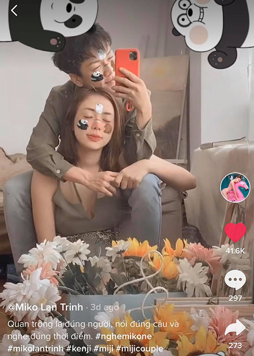 Ken cho rằng chính Lan Trinh giúp anh hàn gắn và hòa giải mối quan hệ với gia đình, để đến nay anh chấp nhận lời xin lỗi của bố.