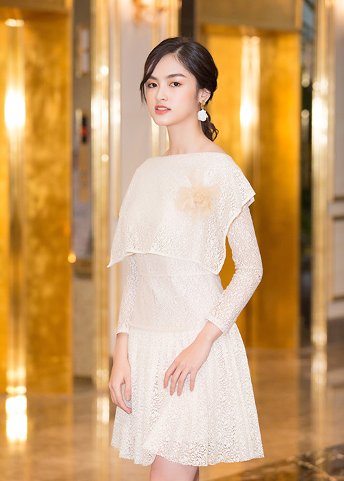 Nguyễn Hà My - Hoa khôi Đại học Ngoại thương 2019 cũng xuất hiện trong vòng sơ khảo phía Bắc.