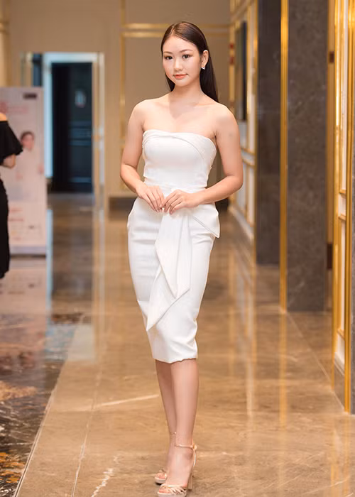 Sinh năm 2002, Đặng Khánh Linh là một trong những ứng viên nhỏ tuổi nhất. Cô vừa đỗ Học viện Âm nhạc quốc gia.