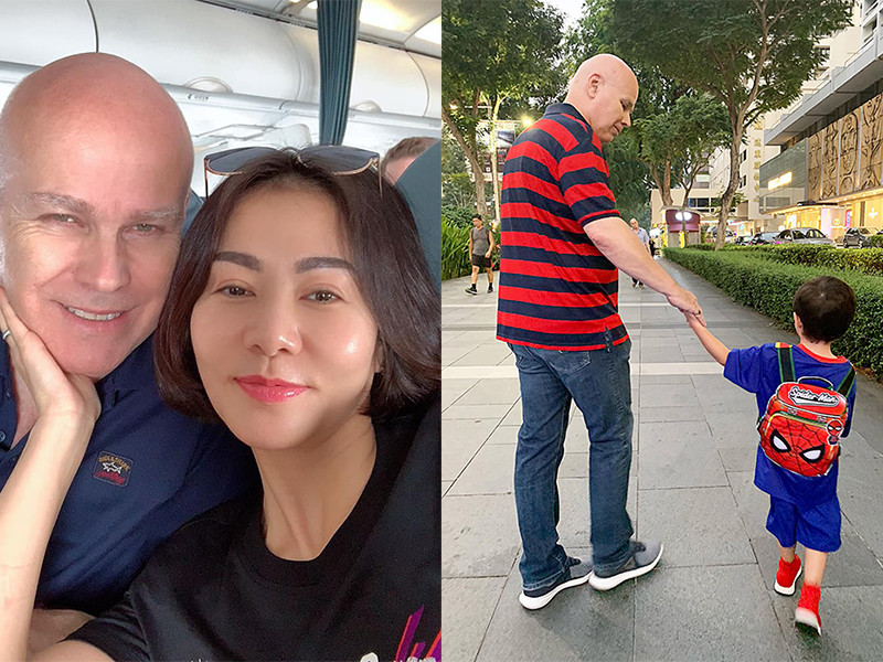 Thu Minh từng chia sẻ, cô muốn sinh con thứ 2 vì bé Gấu đã lớn. Tuy nhiên, ông xã của nữ ca sĩ sợ cha già con cọc.