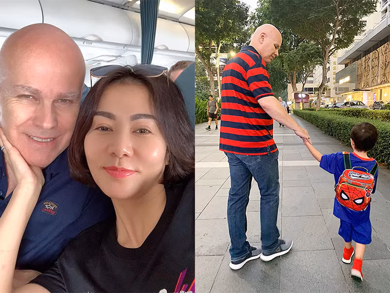 Thu Minh từng chia sẻ, cô muốn sinh con thứ 2 vì bé Gấu đã lớn. Tuy nhiên, ông xã của nữ ca sĩ sợ cha già con cọc.