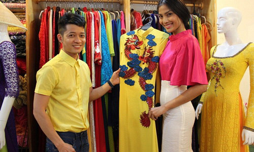 Thong tin it biet ve NTK ao dai cho nguoi dep thi quoc te