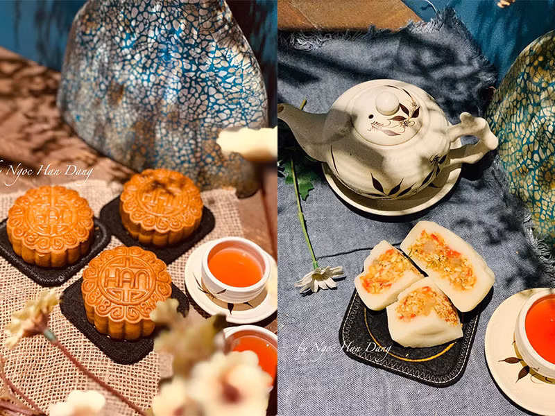 Ngọc Hân chia sẻ, cô không phải là thợ bánh, nhưng đã làm bằng tất cả sự chân thành nên mong hội chị em làm bánh chuyên nghiệp bỏ qua cho những thiếu sót.