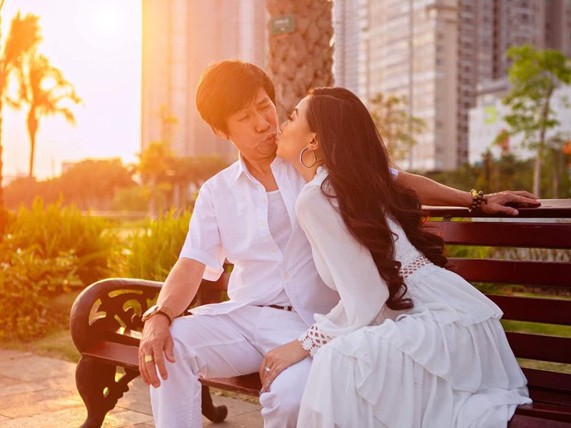 Vợ chồng Mỹ Linh có nguyên tắc "ngủ chung giường" dù có cãi vã.