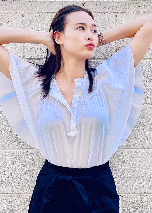 Bạn trai hỗ trợ Dương Mỹ Linh theo đuổi kinh doanh ẩm thực khi anh làm chủ chuỗi nhà hàng ở Mỹ.