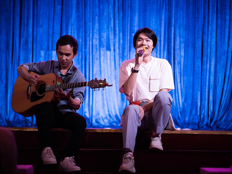 Năm 2019, Quang Trung chính thức bước chân sang lĩnh vực âm nhạc. Đến nay, thành viên nhóm Cờ cá ngựa này chưa có sản phẩm âm nhạc được chú ý.