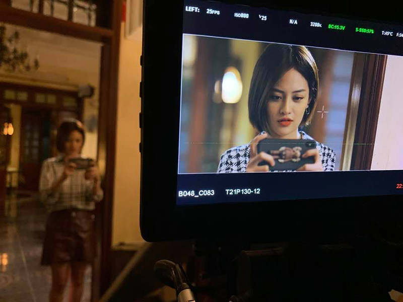 Trong "Tình yêu và tham vọng", Thùy Anh đảm nhận vai Ánh - cô em gái xấu tính, hay ghen tỵ và bắt nạt Linh.