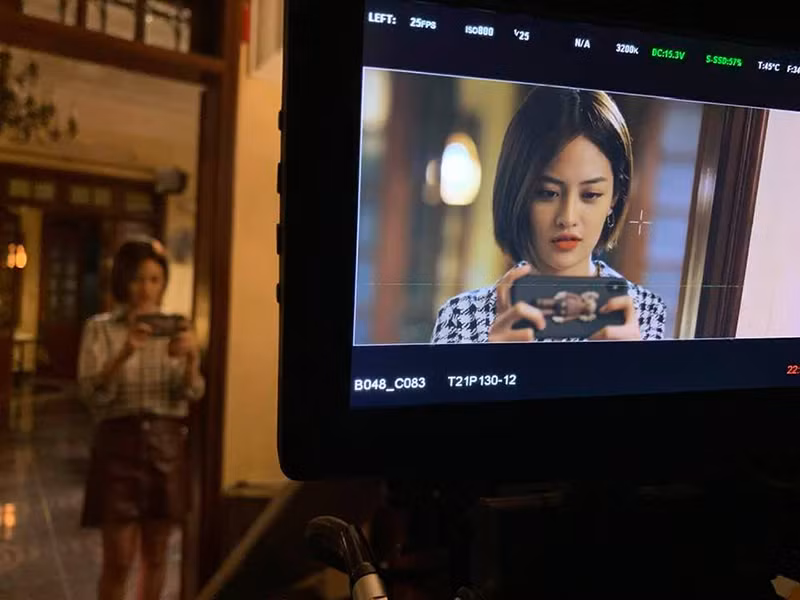 Trong "Tình yêu và tham vọng", Thùy Anh đảm nhận vai Ánh - cô em gái xấu tính, hay ghen tỵ và bắt nạt Linh.