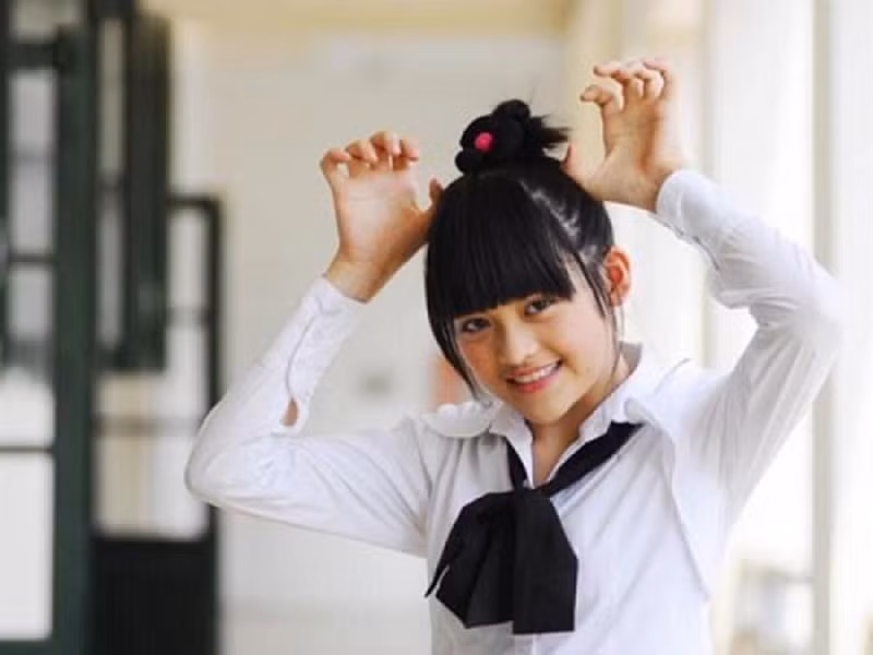 Vẻ nhí nhảnh, dễ thương của Thùy Anh lúc đó phù hợp với nhân vật Phan Linh. Ảnh: Khám phá