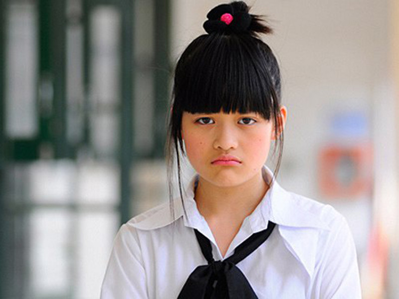 Năm 2009, Thùy Anh được nhiều khán giả yêu mến khi vào vai Phan Linh trong bộ phim "Bộ tứ 10A8". Ảnh: Zing