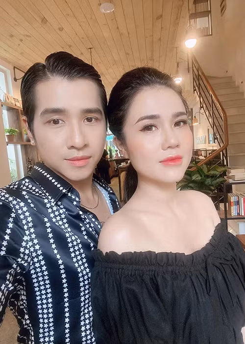 Trước khi đến với Tiêu Quang, Ngọc Bích có con riêng.