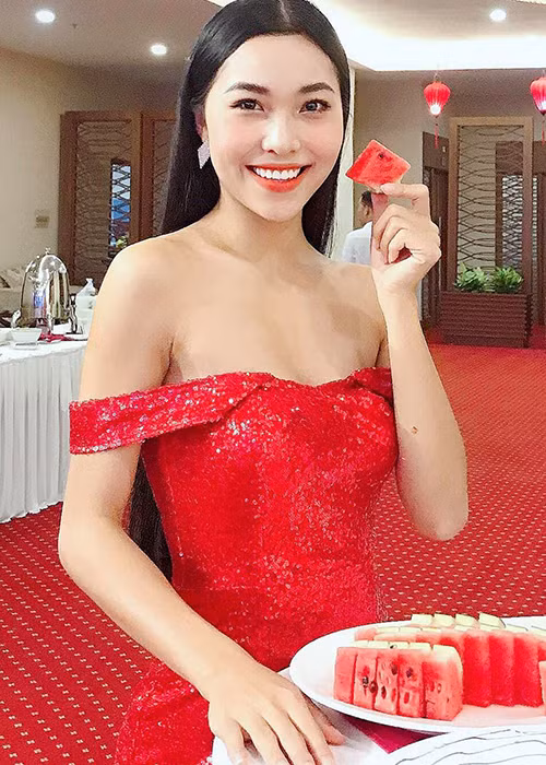 Thu Tâm đang theo đuổi công việc người mẫu.