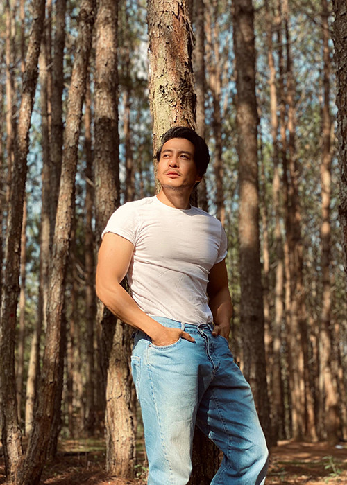 Để có vẻ ngoài như hiện tại, Trương Thanh Long dành nhiều thời gian tập luyện và duy trì chế độ ăn uống hợp lý.