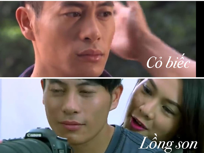 Hình ảnh Trương Thanh Long điển trai trên màn ảnh.