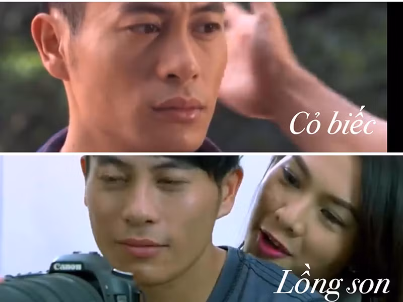 Hình ảnh Trương Thanh Long điển trai trên màn ảnh.