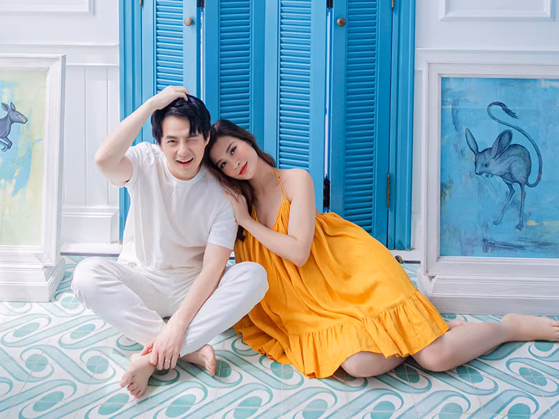 Nữ ca sĩ tỏ ra rất nhanh nhẹn trong khi mang bầu.