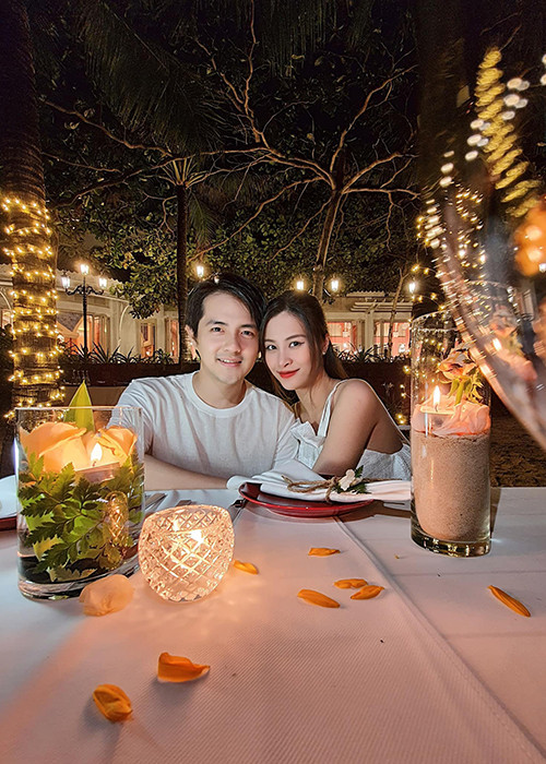 Đông Nhi thường xuyên có những chuyến nghỉ dưỡng cùng ông xã trong thời gian bầu bí.