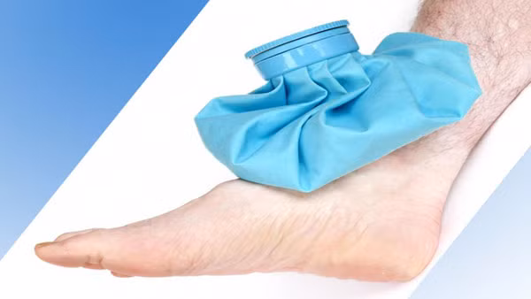 Những người bị rối loạn cảm giác hoặc nhạy cảm với nhiệt độ thấp và nổi mề đay nghiêm trọng do nhiệt độ thấp; Sau khi mổ, vết mổ chưa lành hoặc sau khi mổ vạt, không được chườm đá cục bộ. Ảnh: Internet