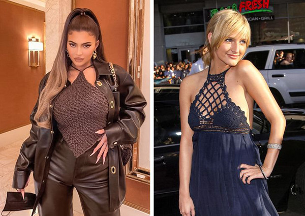 Thời trang đan móc – crochet (mốt cũ năm 2005). Từng khuấy đảo làng thời trang từ năm 2005, giờ đây các món đồ chất liệu đan móc “nóng” trở lại. Những món đồ hottrend như bikini, túi xách, quần áo được các quý cô thời thượng liên tục lăng xê trong hè 2021.