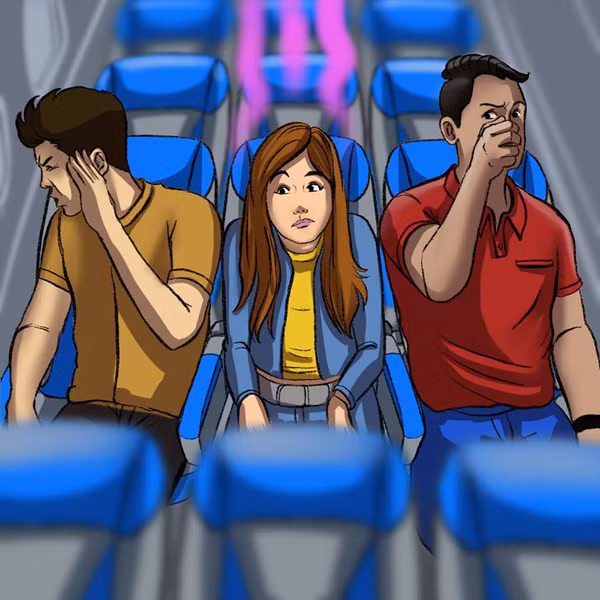 Nước hoa. Bạn thích mùi nước hoa này nhưng người khác có thể không. Chưa kể, khả năng lưu thông không khí trên máy bay hạn chế, bạn không thể mở cửa sổ để thoát mùi. Không những vậy, nhiều trường hợp có thể bị dị ứng nước hoa mà bạn không thể lường trước được.