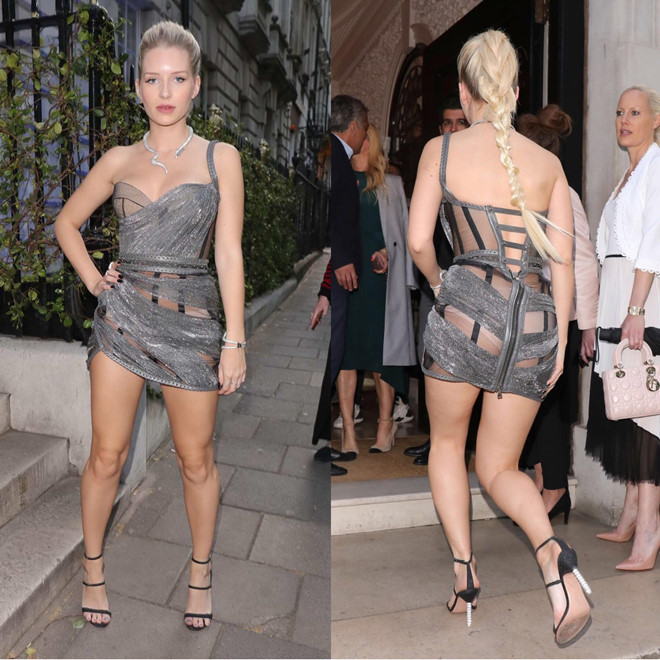 Em gái Kate Moss còn thường xuyên mắc lỗi hở nội y.