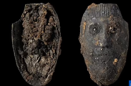 Trong đó, câu thánh giá được chế tác vô cùng tinh xảo. Nó được chế tác từ bạc với hình mặt người. Nhóm nghiên cứu tìm thấy vật chất hữu cơ trong mộ cổ chứa mảnh vụn của lông và da.