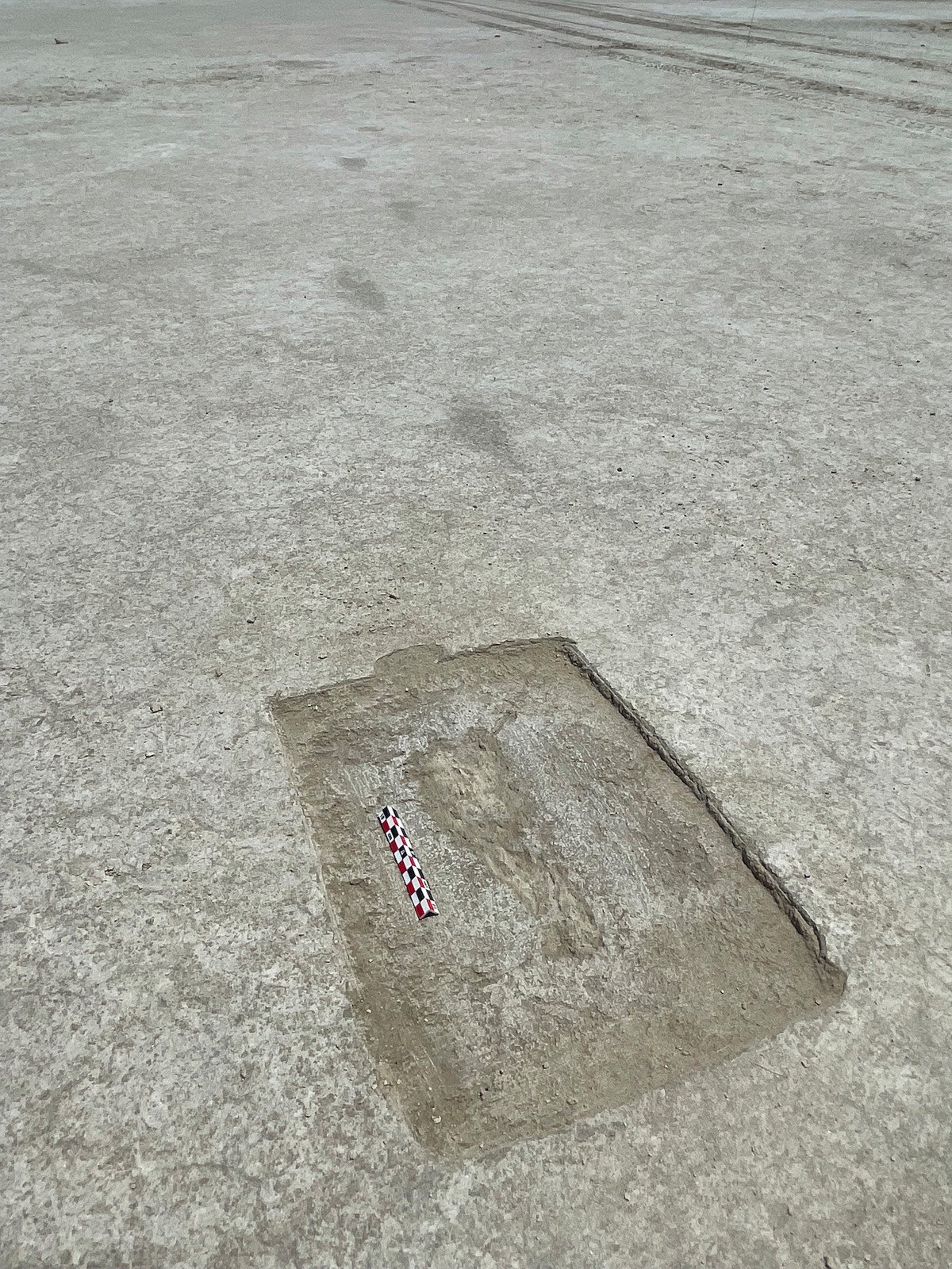 Trải qua hàng ngàn năm, vùng đất ngập nước dần khô cạn vào cuối kỷ băng hà. Nguyên nhân dẫn tới tình trạng này là do biến đổi khí hậu. Khi khu vực sa mạc Great Salt Lake khô cạn, con người xuất hiện và để lại những dấu chân trên bề mặt.