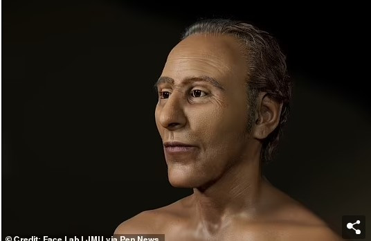 Sau đó, nhóm chuyên gia sử dụng mô hình 3D hộp sọ của ông để tái tạo các đặc điểm trên gương mặt của pharaoh Ai Cập vĩ đại này. Nhờ vậy, nhóm chuyên gia thành công với bản phục dựng gương mặt đầu tiên của pharaoh Ramesses II dựa trên ảnh chụp cắt lớp vi tính hộp sọ.