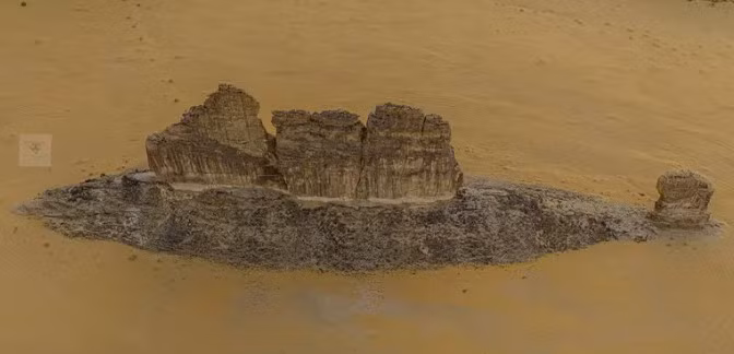 Video ấn tượng về "Cá sa mạc" được anh Al Enazi đăng lên mạng xã hội Twitter cá nhân và thu hút hơn 29.000 lượt xem. Sau khi xem video của anh Al Enazi, nhiều người đã để lại bình luận. Trong số này, một số người cảm thấy khối đá trông như một sinh vật biển đang bơi lội trên "biển" cát vàng của sa mạc.