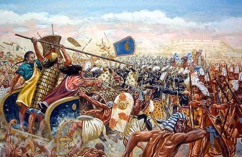 Sau trận chiến Pelusium, hoàng đế Cambyses II thuận đà mở rộng chiến dịch quân sự bằng việc điều quân bao vây thành Memphis. Chỉ trong một thời gian ngắn, thành Memphis thất thủ trước đội quân của hoàng đế Cambyses II.