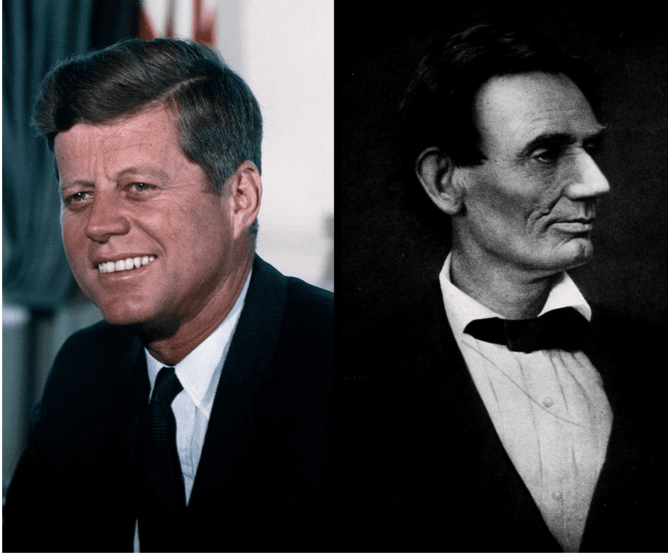 Điều trùng hợp đến khó tin Tổng thống Lincoln có một thư ký tên là Kennedy trong khi Tổng thống Kennedy có một thư ký tên Lincoln. Cả hai đều có phó tổng thống dưới quyền mang họ Johnson và họ cũng chính là người kế nhiệm ghế Tổng thống sau vụ ám sát chấn động dư luận.