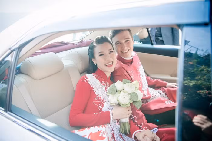 MC Hoang Oanh phat tuong khi mang thai voi chong Tay-Hinh-5