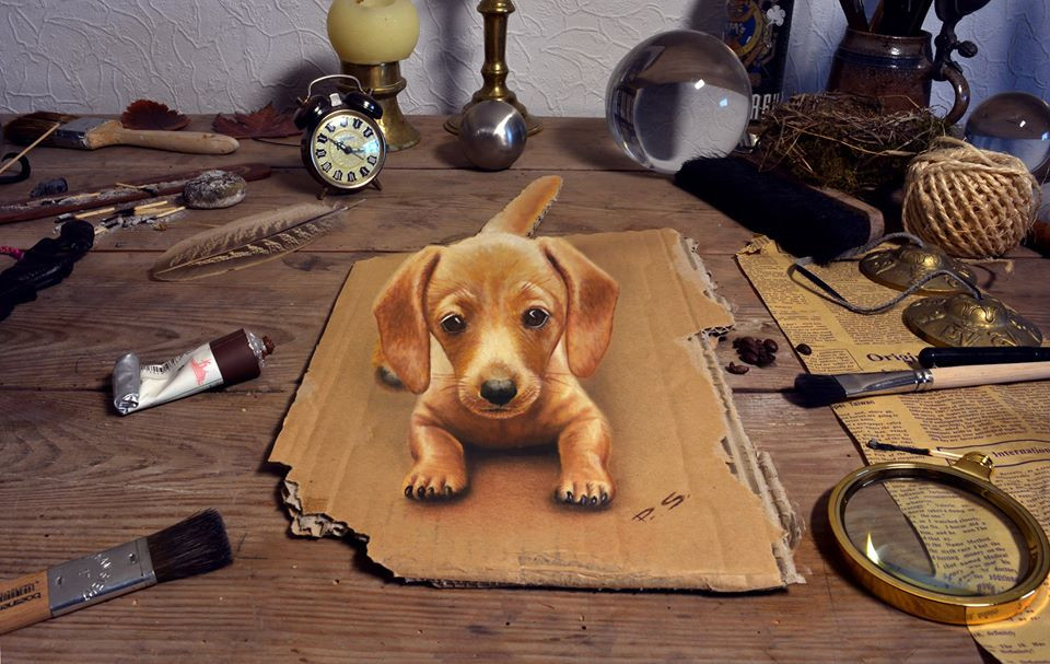 Theo tìm hiểu, Stefan Pabst được biết đến là phù thủy cầm cọ vẽ. Anh rất có năng khiếu trong lĩnh vực vẽ tranh 3D.